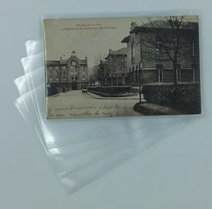 2000 ETUIS OU POCHETTES PLASTIQUE POUR CPA 100 MICRONS - Bild 1 von 1