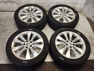 VAUXHALL ASTRA GTC 2015 SET OF 4 ''18 INCH ALLOY WHEELS WITH TYRES R18 7.5J ET41