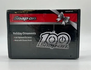 SNAP-ON TOOLS  100TH ANNIVERSARY ORNAMENT SET #SSX20P141 New - Picture 1 of 5