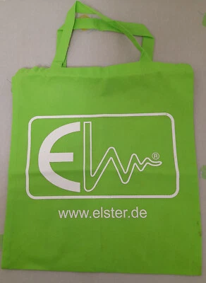 wiederverwendbare Einkaufstasche,Einkaufsbeutel, ca. 37 x 41 cm, elster Werb. - Bild 1 von 3