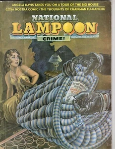 National Lampoon Magazine 1972 February Edward Gorey Frank Springer - Picture 1 of 1