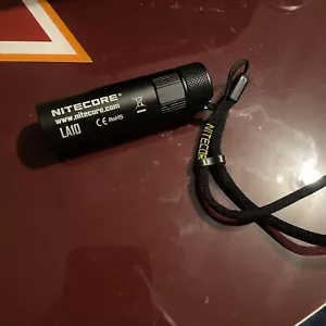 NiteCore LA10 LED Mini Lanterna Torcia da Campeggio Torcia - Nero - Foto 1 di 2