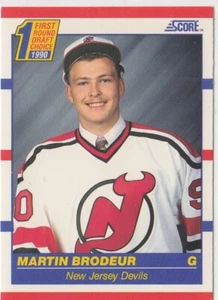 1990-91 Score #439 Martin Brodeur RC - Foto 1 di 1