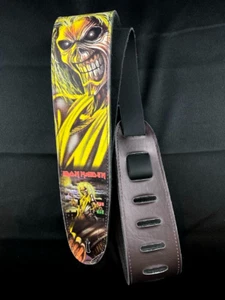 Iron Maiden Killers Guitar Strap Leather 2010 Gently used - Picture 1 of 4