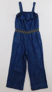 Mono para niñas Cat & Jack, talla S, azul, 100 % algodón - Imagen 1 de 4