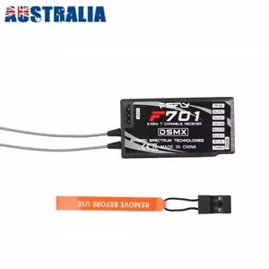 F701 7CH Channels 2.4GHz 7 Receiver For DX8 DX7 JR RC Spektrum DSMX TRansmitter - Picture 1 of 8