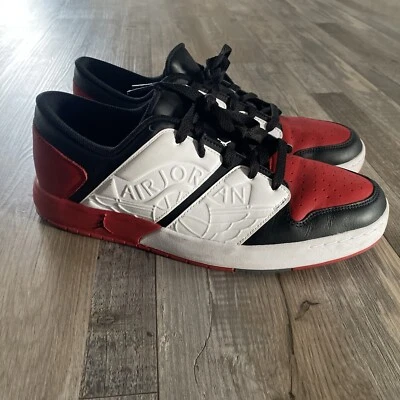 Nike Air Jordan NU ретро 1 низкий университетский красный/черно-белый DV5141-601, мужской размер 12 - Изображение 1 из 4