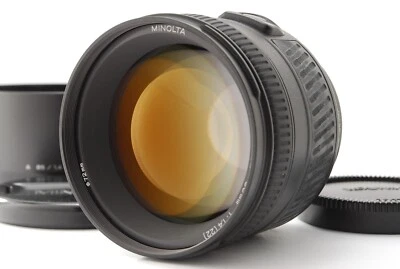 [Near Mint] MINOLTA AF 85mm F1.4 (22)  Lens Sony A Mount from Japan #a111905 - Image 1 of 4