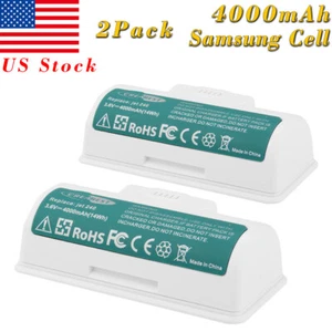 2x Batteria 4000mAh 3.6V per iRobot Braava jet 240 Mopping Robot 4446040 BC674 - Foto 1 di 10