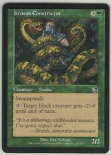 Magic The Gathering MTG CCG Krosan Constrictor