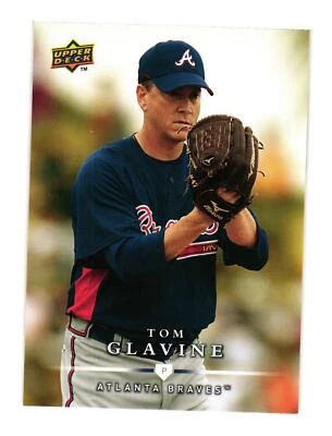 2008 Upper Deck #409 Tom Glavine Atlanta Braves - Image 1 of 2