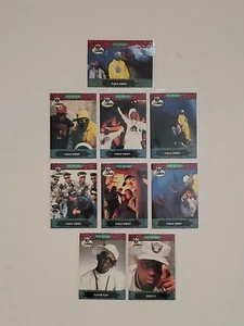 Public Enemy colección de 9 cartas Yo MTV Raps ProSet 1991 Chuck D. Flavor Flav - Imagen 1 de 4