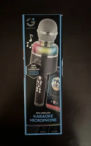 Smartgear Pro Wireless Karaoke Mic Bluetooth LED Light Ring New In Open Box - Picture 1 of 6