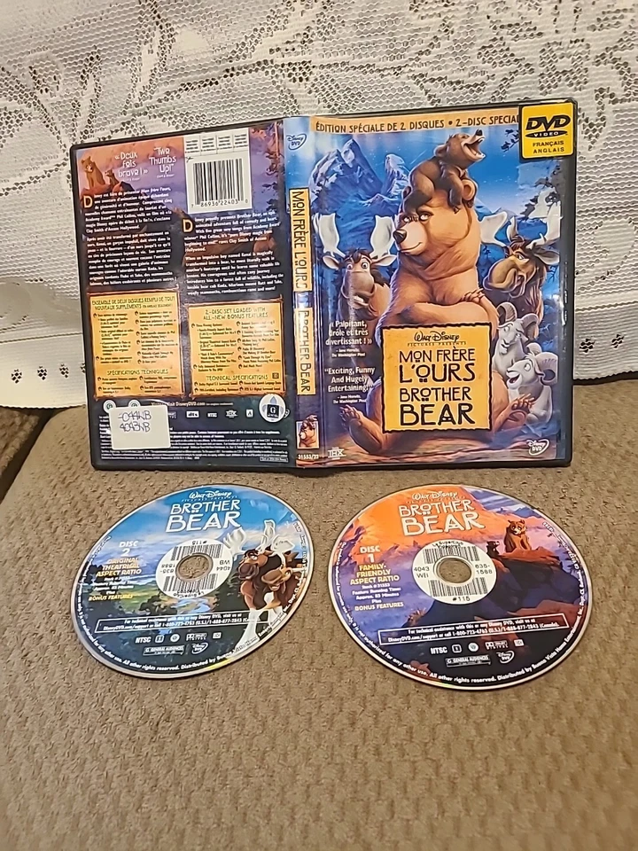 Mon Frère L'ours/Brother Bear DVD, MV1 - Image 1 of 1