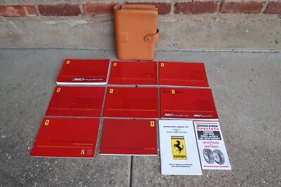 FERRARI ORIGINAL 2003 360 MODENA OWNERS MANUAL SET IN EXCELLENT SHAPE Foto 1 de 4