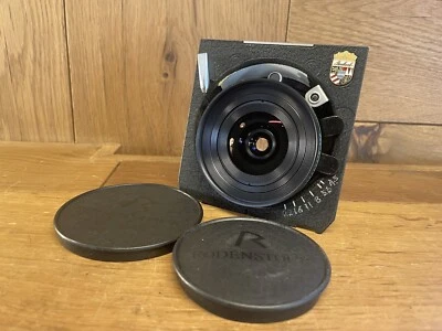 *Mint* Rodenstock 120° Apo Grandagon 35mm F/4.5 Ultra Wide Lens Recessed Board - Image 1 of 4