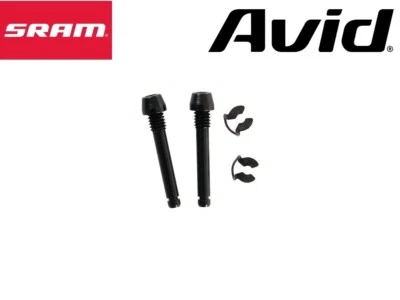 SRAM AVID Pad Axle Pin/Bolts XX/X0/Elixir/Code/Guide R/RS/RSC/DB3 (Paar) schwarz - Bild 1 von 4