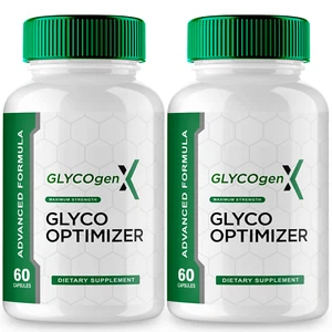 (2 Pack) Glyco Optimizer GlycogenX Pills Blood Formula Supplement (120 Capsules) - Picture 1 of 3