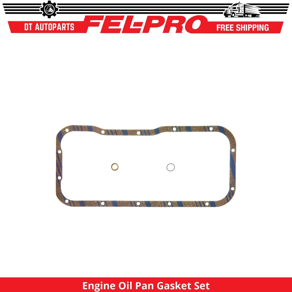 Juego de juntas de cárter de aceite de motor Fel-Pro 1996 1997 para Nissan 200SX 1995-1998 1,6 L L L4 Foto 1 de 1