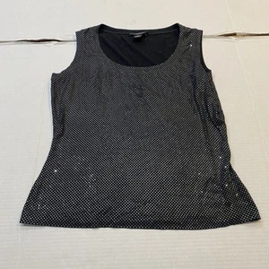 Top negro para mujer St John Caviar talla mediana - Imagen 1 de 4