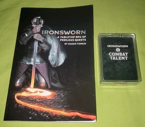 Ironsworn Tabletop RPG of Perilous Quests & Cards CCG TCG Roleplay Game D&D - Bild 1 von 17