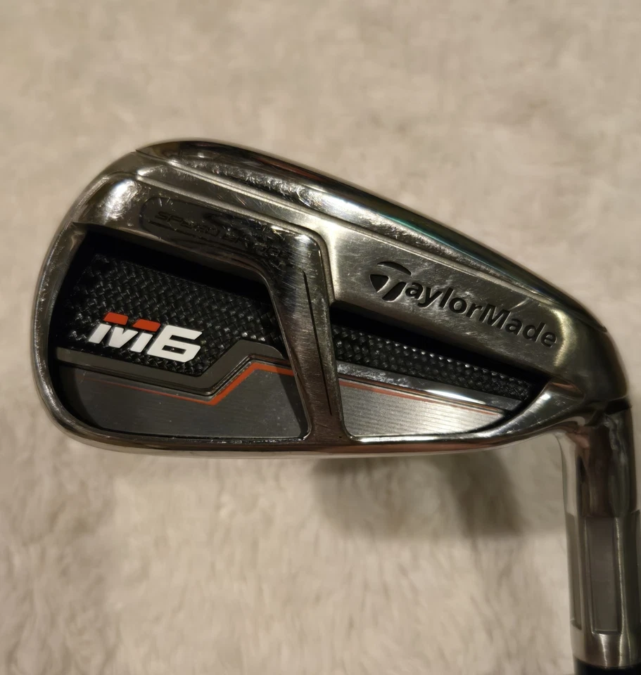 Conjunto de ferro TAYLORMADE M6 4-PW Atmos grafite eixos flexíveis regulares - Imagem 1 de 4