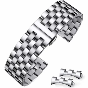Stainless Steel Watch Band Metal 22mm 16mm 18mm 19mm 20mm 21mm 24mm Metal Str... - Picture 1 of 7