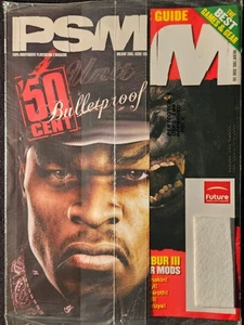 PSM MAGAZINE Holiday 2005 Issue 105 Featuring: KONG New Sealed 50cent Ad poster - Picture 1 of 2
