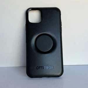 iPhone 11 Pro Otter + Pop Symmetry Series Case Black - Picture 1 of 13