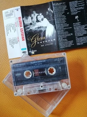 GLORIA ESTEFAN [ MI TIERRA ] ORIGINAL CASSETTE CENSORED EDITION - Image 1 of 2