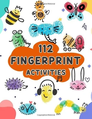 112 Fingerprint Activities: Step by step to create drawings using just your ... - Image 1 of 2