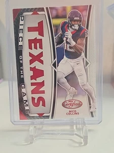 2024 Nico Collins Panini Certified Piece of the Game Relics POG-NCS 23/99  - Picture 1 of 12