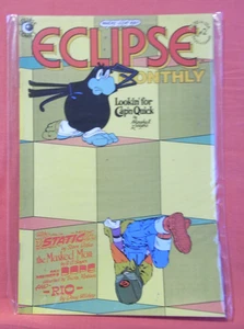 ECLIPSE MONTHLY #2 - Cover by Marshall Rogers (1983 Eclipse) - Picture 1 of 1