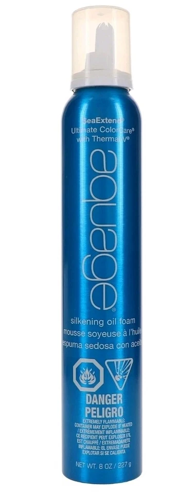 Aquage SeaExtend Silkening Oil Foam, 8 Oz - Image 1 of 1