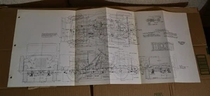 VTG 1962 Jeep Universal CJ-3B Mechanical Drawing 809600 - Picture 1 of 5