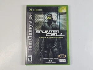 Tom Clancy's Splinter Cell (Xbox, 2002) Clean Disc, komplett in Box, getestet - Bild 1 von 3