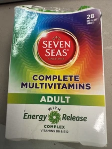 Seven Seas Complete Multivitamins & Energy Release Adult Tablets, One-a-day 28x3 - Picture 1 of 3