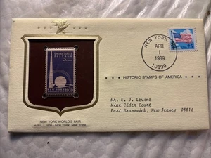 First Day Cover commemorating the 1939 New York World's Fair stamp. - Picture 1 of 3