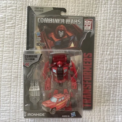 Figura de lujo Transformers Generations Combiner Wars IRONHIDE con cómic 2015  Foto 1 de 4
