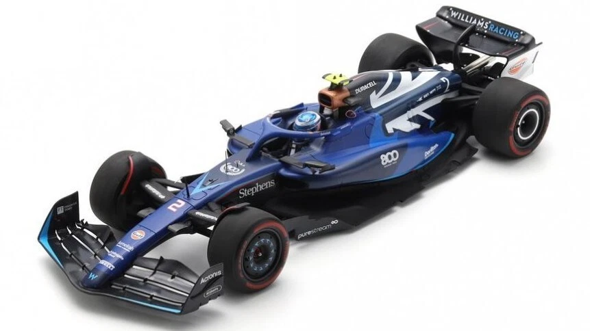WILLIAMS F1 N.2 BRITISH GP (WILLIAMS 800th GP) LOGAN SARGEANT 1:18 - Immagine 1 di 1