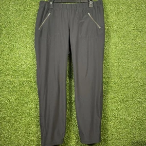 Athleta Pants Womens 12 Aspire Black Elastic Waist Yoga Training Gym Jogger - Picture 1 of 9