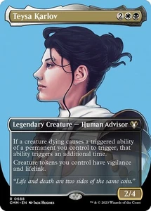 1x - Teysa Karlov - Borderless #688 - Commander Masters - NM MTG - Picture 1 of 1