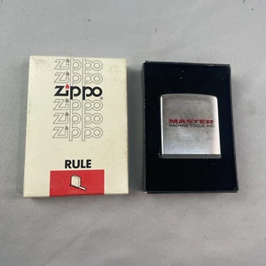 Regla de cinta métrica Zippo empresa regla de publicidad Master Machine Tools Inc - Imagen 1 de 8