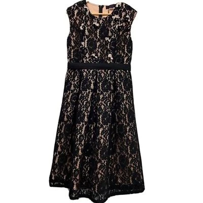 Melrose Paris Black Lace Dress Size Large Party Wedding Cocktail Formal NWT - Image 1 of 4