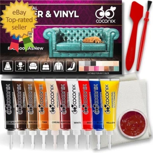 Leather & Vinyl Repair Kit | Fix Tears, Holes, Scratches, and Peeling on Leather - Picture 1 of 9