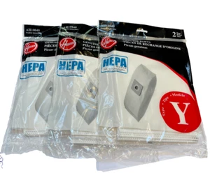Hoover Windkanal Y HEPA plissierte Vakuumfilterbeutel 2 oder 6er Pack AH10040 - Bild 1 von 2