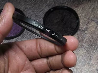 Filtros de vidrio Zeikos UV/FLD/CPL 58 mm óptica Japón UV FLD CPL Foto 1 de 4