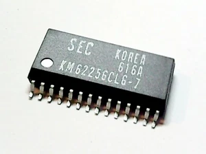 KM62256CLG-7 sram 32Kx8 bit Low Power CMOS Static RAM - Picture 1 of 3