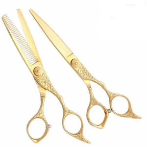 Washi Beauty D'or Shear Scissor Set 5.5 or 6.0 / 30 Tooth Thinner Japanese V10 - Picture 1 of 1