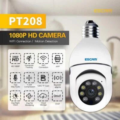  2-way Wireless mobile tracking  WIFI 1080P smart dual-light night vision Camera - Image 1 of 4